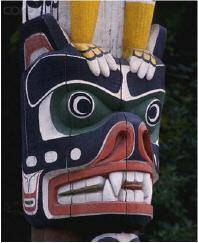 Anthropomorphic images, such as the one above, are most commonly created by native tribes in  a. flo