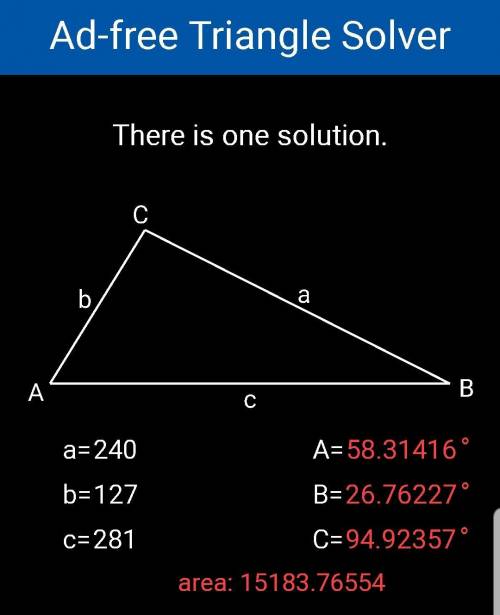 Determine whether a triangle can be formed with the given side lengths. if so, use heron's formula t