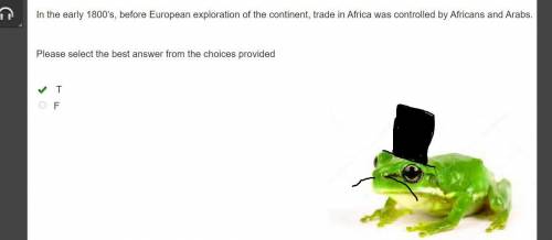 In the early 1800’s, before european exploration of the continent, trade in africa was controlled by