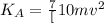 K_A = \frac{7}[10} mv^2