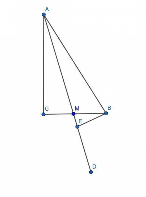 Right triangle abc has legs ac and bc of lengths 16mi and 24mi accordingly. find the distance of poi