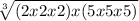 \sqrt[3]{(2 x 2 x 2) x ( 5 x 5 x 5)}