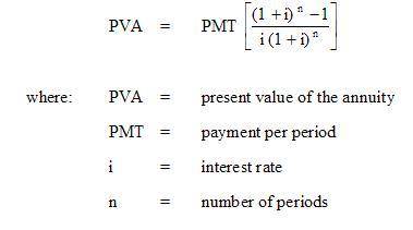 Given a set of present value tables, an annual interest rate, the dollar amount of equal payments ma