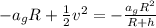 -a_g R+\frac{1}{2}v^2 =-\frac{a_g R^2}{R+h}