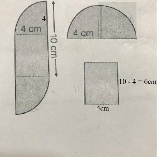 Someone   how to find the perimeter of this shape