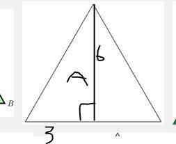 The altitude of an equilateral triangle is 6 units long. the length of one side of the triangle is