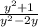 \frac{y^2+1}{y^2-2y}