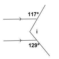 Can someone i need this as quick as possible find the value for i in the diagram.