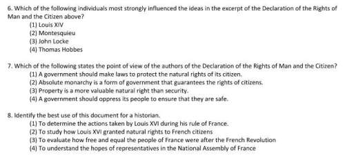8. identify the best use of this document for a historian. (i need with these questions but most im