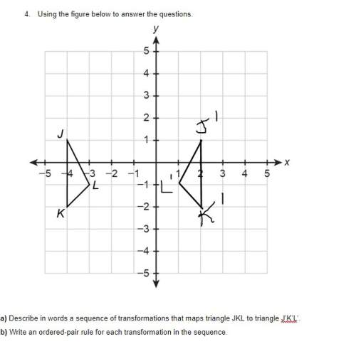 50 ! using the figure below to answer the questions. (a) describe in words a sequence of transforma