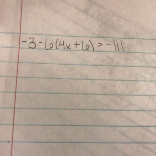 What is the solving to this or the answer?
