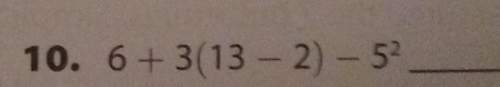 How do i solve this using the order of operations