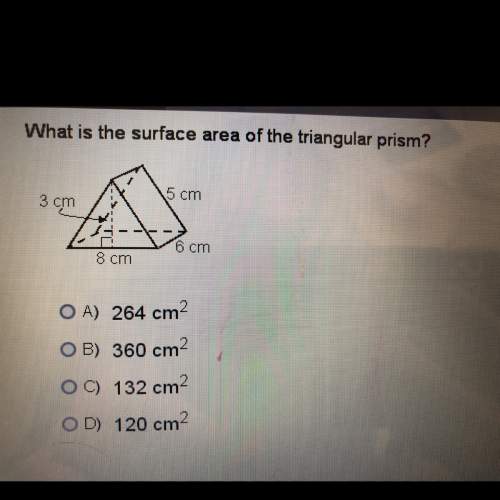 How can i find the surface area &amp; the correct answer