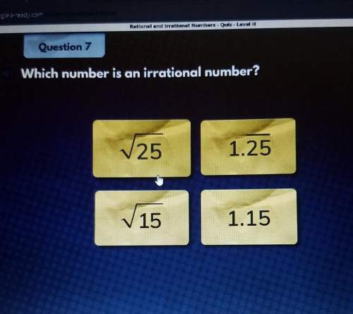 Which number is an irrational number? plzzzzz