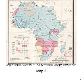 In 100 to 150 words, explain the political changes from map 1 to map 2. (click on the maps to see la