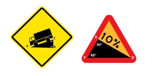 Drivers of semitrucks and other large vehicles pay close attention to signs similar to the one below
