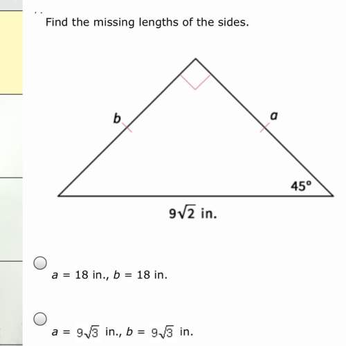 7. find the missing lengths of the sides.
