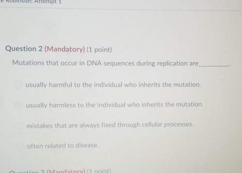 Mutations that occur in dna sequences during replication are