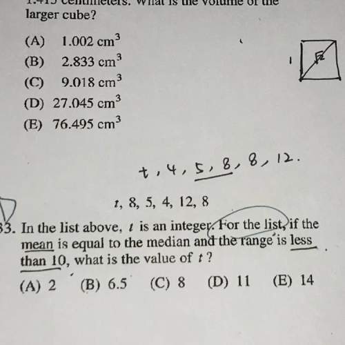 Problem 33 is shown in the diagram. why is the answer to this question not a but d