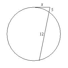What is it i'm actually supposed to do? ?  the figure consists of a tangent and a secant to the circ