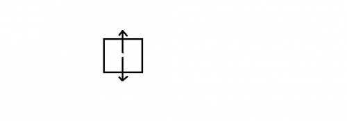 The following force diagram represents newton’s third law of motion:  image of a box with an upward