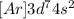 [Ar]3d^{7}4s^2