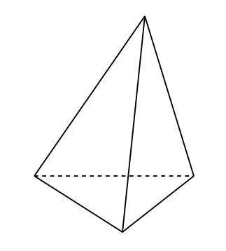 If a solid consists of three lateral faces and a base that are congruent isosceles triangles, what t