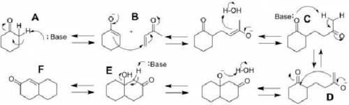 The robinson annulation involves two sequential reactions. what are these sequentials reactions?