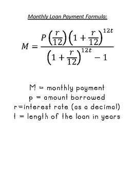 Financial math  what is the monthly payment for a $4,000 3 year loan with an apr of 7.50%
