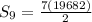 S_9=\frac{7(19682)}{2}