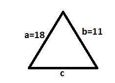 The perimeter of a triangular sail is 44 feet. one side of the sail measures 18 feet and the second