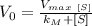 V_0=\frac{V_{max\ [S]}}{k_M+[S]}