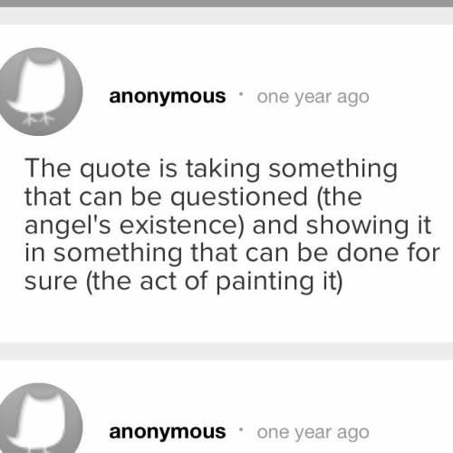 How does courbets qoute show me an angel and i'll paint one for you represent realism?