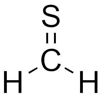 Consider the thioformaldehyde molecule.  a. what is the central atom?  enter its chemical symbol.  b
