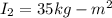 I_2=35 kg-m^2