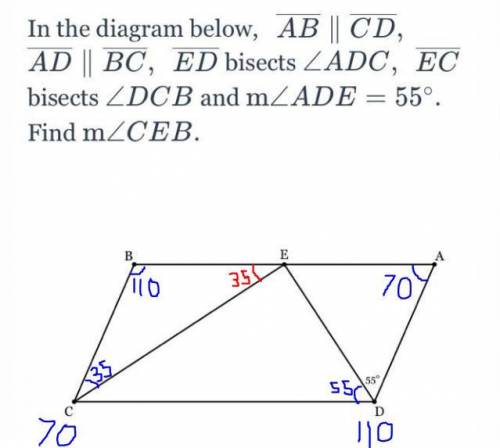 I’m not to sure on how to find ceb can someone explain how to find it and what the answer would be,