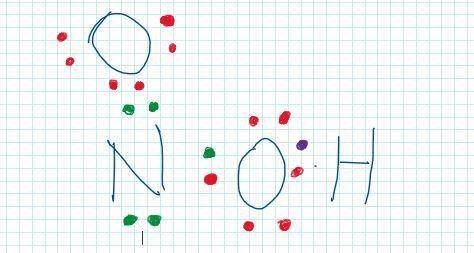 Write lewis dot structures for the following molecules:  nh3 so2 ch3oh hno2 n2 ch2o