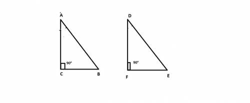 Choose the abbreviation of the postulate or theorem that supports the conclusion that the triangles