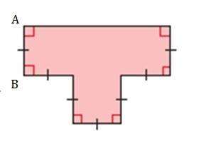 The perimeter of this figure is 42.5 cm. find the area of this figure.