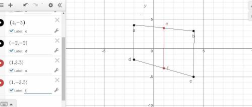 What is the length of the mid segment of this trapezoid ;  a(-2,4) b(4,3) c(4,-5) d(-2,-2)