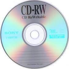 Liz will use a cd-r compact disk to write to more than once. carlo will use a cd-rw compact disk to