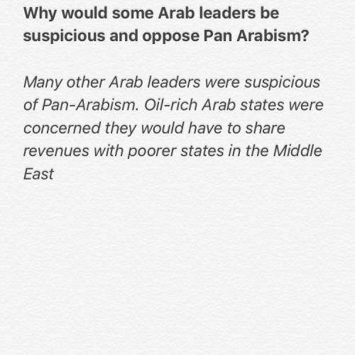 How did concern over revenue  lead to suspicion of pan-arabism?