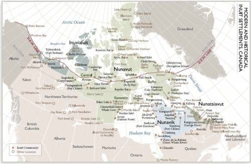 Abrief history of the inuit and where they reside?