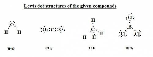 Which of the following compounds has an atom with an unfilled valence shell of electron h20 co2 ch4