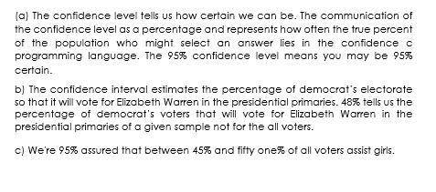 Apolitical poll estimates that 48% of democrat voters will vote for elizabeth warren in the presiden