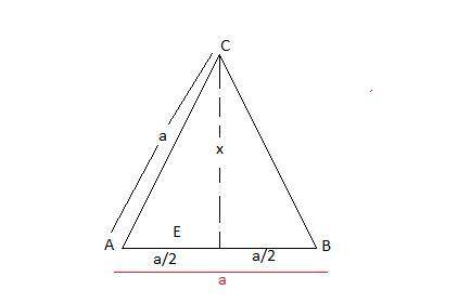 An equilateral triangle with side lengths of 0.50 m has a 5.0 nc charge placed at each corner. what