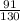 \frac{91}{130}