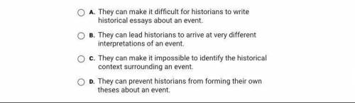 How can personal biases and points of view influence historians when they are studying evidence