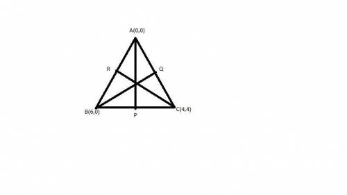 The medians of a triangle are the line segments from each vertex to the midpoint of the opposite sid