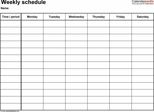 Ineed your give me some example of weekly time log